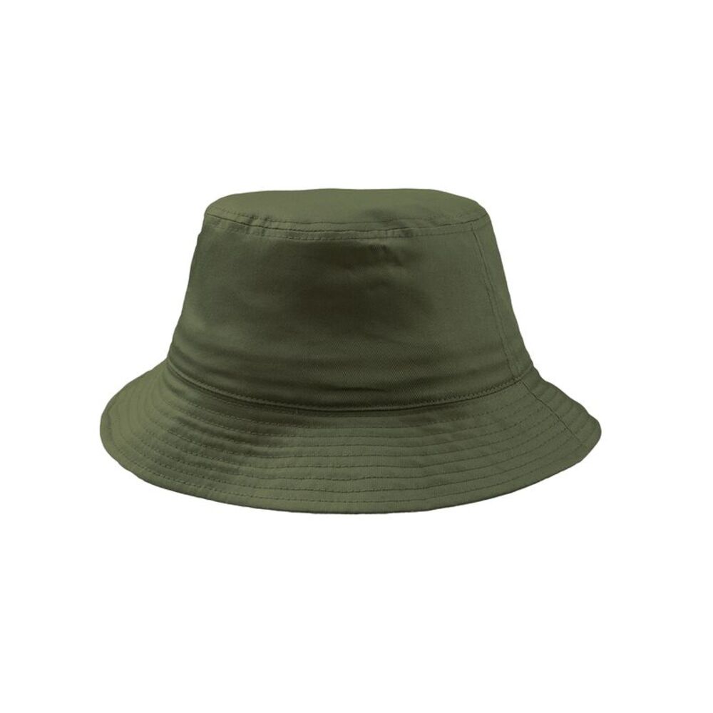 Atlantis Cotton Bucket Hat / Olive Green